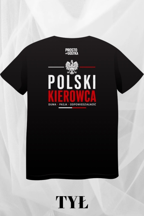 Koszulka "Polski Kierowca" z własnym nadrukiem
