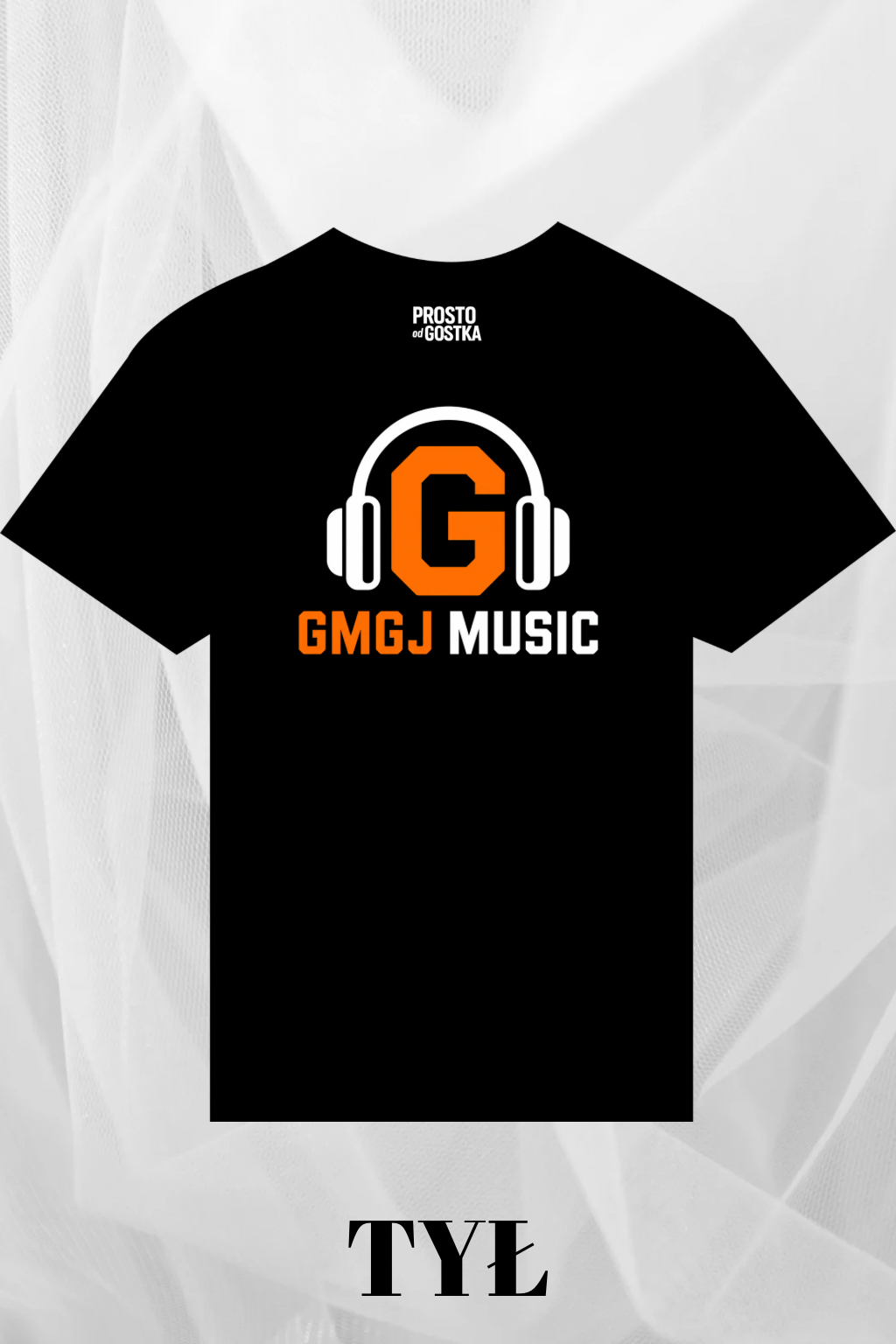 GMGJ MUSIC koszulka tył